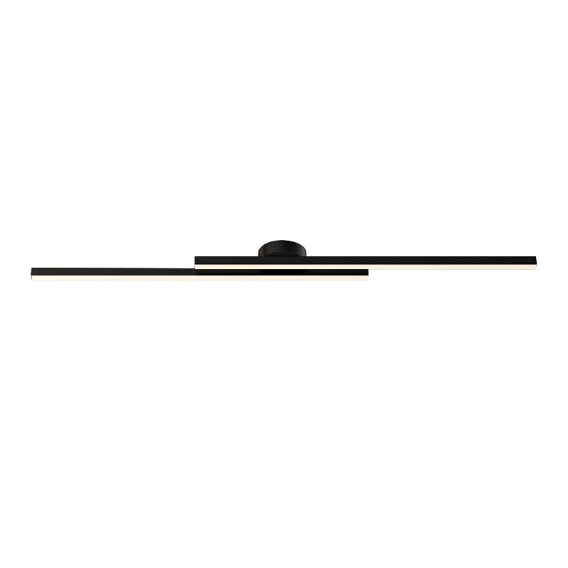 LightfixturesUAE-Dimmable LED Modern Three-Color Vanity Wall Sconce Ceiling Light-Ceiling Lights-Black-