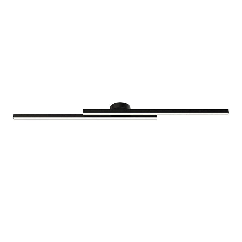 LightfixturesUAE-Dimmable LED Modern Three-Color Vanity Wall Sconce Ceiling Light-Ceiling Lights-Black-
