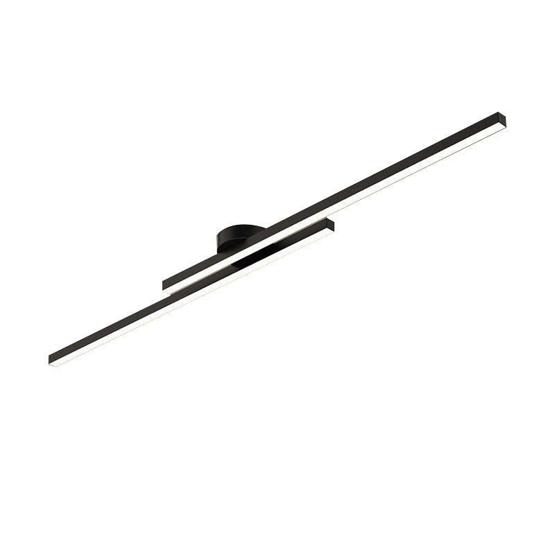 LightfixturesUAE-Dimmable LED Modern Three-Color Vanity Wall Sconce Ceiling Light-Ceiling Lights-Black-