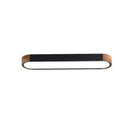 LightfixturesUAE-Dimmable LED Nordic Style Metal & Wood Ceiling Light Warm White-Ceiling Lights-White-