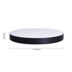 LightfixturesUAE-Integrated LED Modern Flush Mount Ultra-Thin Round Ceiling Light-Ceiling Lights-White-19 inches