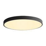 LightfixturesUAE-Integrated LED Modern Flush Mount Ultra-Thin Round Ceiling Light-Ceiling Lights-White-19 inches