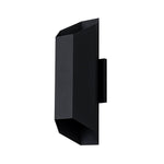 LightfixturesUAE-IP54 Modern Black Geometric Up and Down LED Outdoor Wall Light-Wall Lights-1 Pack-