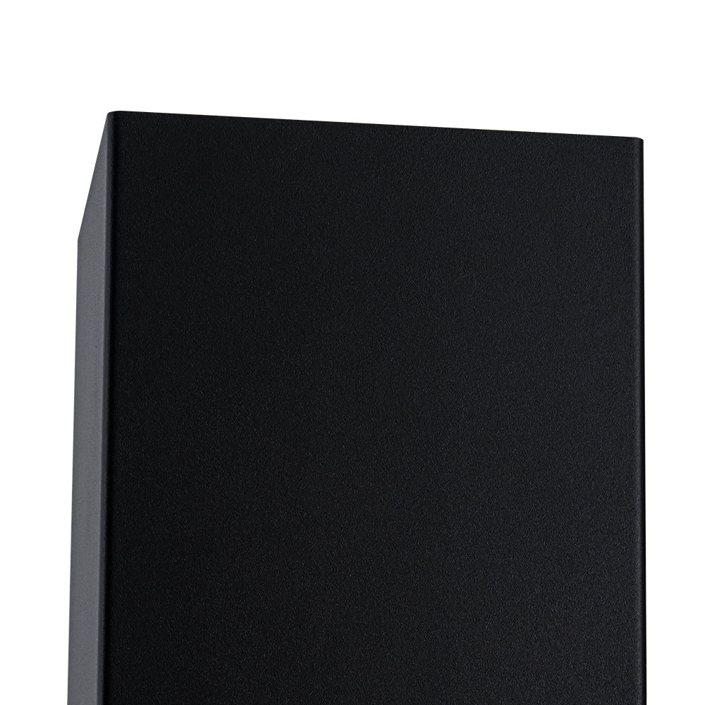 LightfixturesUAE-IP54 Modern Black Square Up and Down LED Outdoor Wall Light-Wall Lights-1 Pack-
