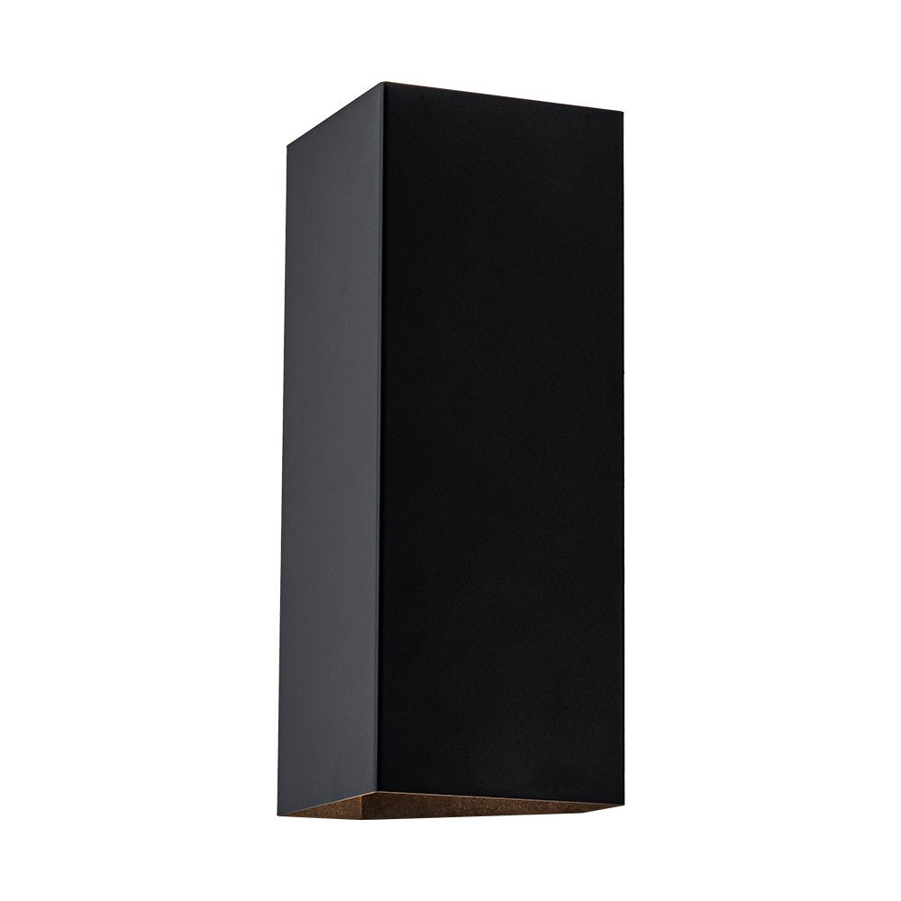 LightfixturesUAE-IP54 Modern Black Square Up and Down LED Outdoor Wall Light-Wall Lights-1 Pack-