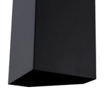 LightfixturesUAE-IP54 Modern Black Square Up and Down LED Outdoor Wall Light-Wall Lights-1 Pack-