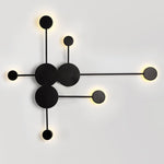 LightfixturesUAE-LED 6-Light Scandinavian Artistic lines Wall Sconce-Wall Lights-6Lt-
