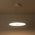 LightfixturesUAE-LED Dimmable Minimalist Saucer Dome Pendant Lighting-Pendant Lights-White-