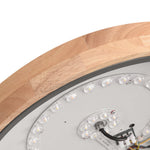 LightfixturesUAE-LED Dimmable Modern Round Flush Mount Ceiling Light-Ceiling Lights-White-40cm