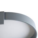 LightfixturesUAE-LED Modern Circular Round Flush Mount Ceiling Light-Ceiling Lights-Gray-Cool White