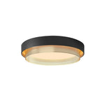 LightfixturesUAE-LED Modern Dual-Color Circular Round Hollow Flush Mount Ceiling Light-Ceiling Lights-Warm White-White