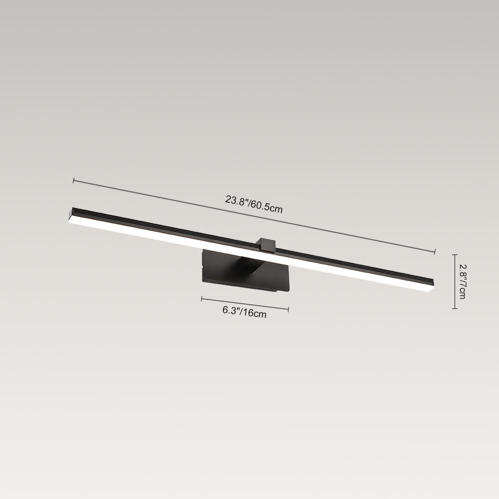 LightfixturesUAE-LED Modern Linear Bathroom Vanity Wall Light-Wall Lights-80.5cm-