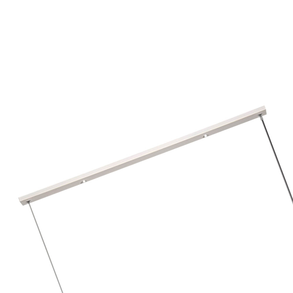 LightfixturesUAE-LED Modern Minimalist Concrete Linear Pendant Light-Pendant Lights-Black-