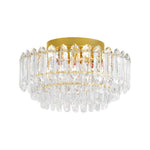 LightfixturesUAE-Multi-Size Luxury K9 Crystal Tiered Cake Semi Flush Mount Ceiling Light-Ceiling Lights-21-Light-