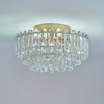 LightfixturesUAE-Multi-Size Luxury K9 Crystal Tiered Cake Semi Flush Mount Ceiling Light-Ceiling Lights-21-Light-