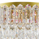 LightfixturesUAE-Multi-Size Luxury K9 Crystal Tiered Cake Semi Flush Mount Ceiling Light-Ceiling Lights-21-Light-
