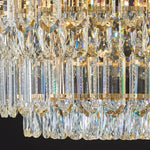 LightfixturesUAE-Multi-Size Luxury K9 Crystal Tiered Cake Semi Flush Mount Ceiling Light-Ceiling Lights-21-Light-