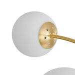 Luxury 12 - Light Glass Bubble Branch Semi Flush Chandelier - LightfixturesUAE