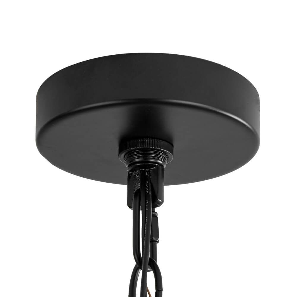 Luxury 6 - Light Candle Sphere Chandelier Pendant Light - LightfixturesUAE