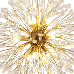 Luxury 9 - Lights Bloom Firework Crystal Chandelier - LightfixturesUAE