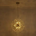 Luxury 9 - Lights Bloom Firework Crystal Chandelier - LightfixturesUAE