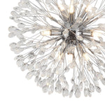 Luxury 9 - Lights Bloom Firework Crystal Chandelier - LightfixturesUAE