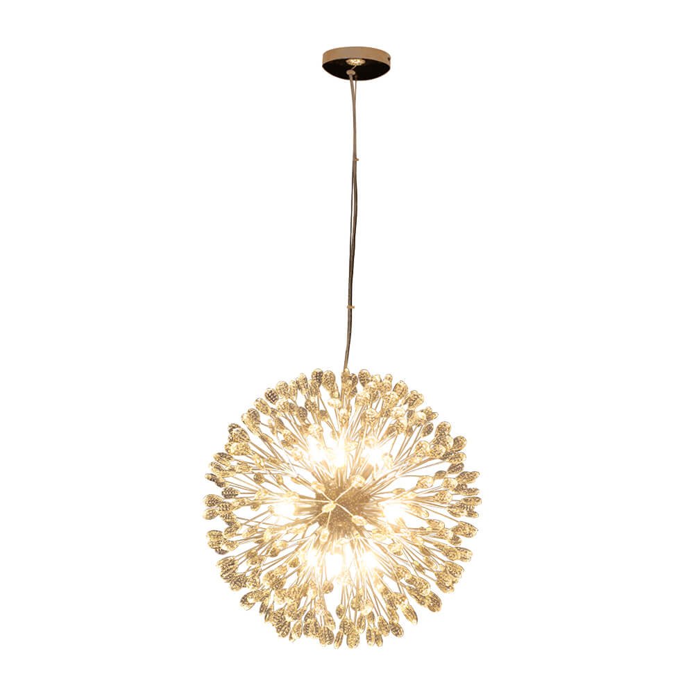 Luxury 9 - Lights Bloom Firework Crystal Chandelier - LightfixturesUAE