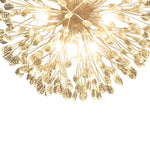Luxury 9 - Lights Bloom Firework Crystal Chandelier - LightfixturesUAE
