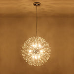 Luxury 9 - Lights Bloom Firework Crystal Chandelier - LightfixturesUAE
