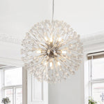 Luxury 9 - Lights Bloom Firework Crystal Chandelier - LightfixturesUAE
