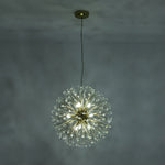 Luxury 9 - Lights Bloom Firework Crystal Chandelier - LightfixturesUAE