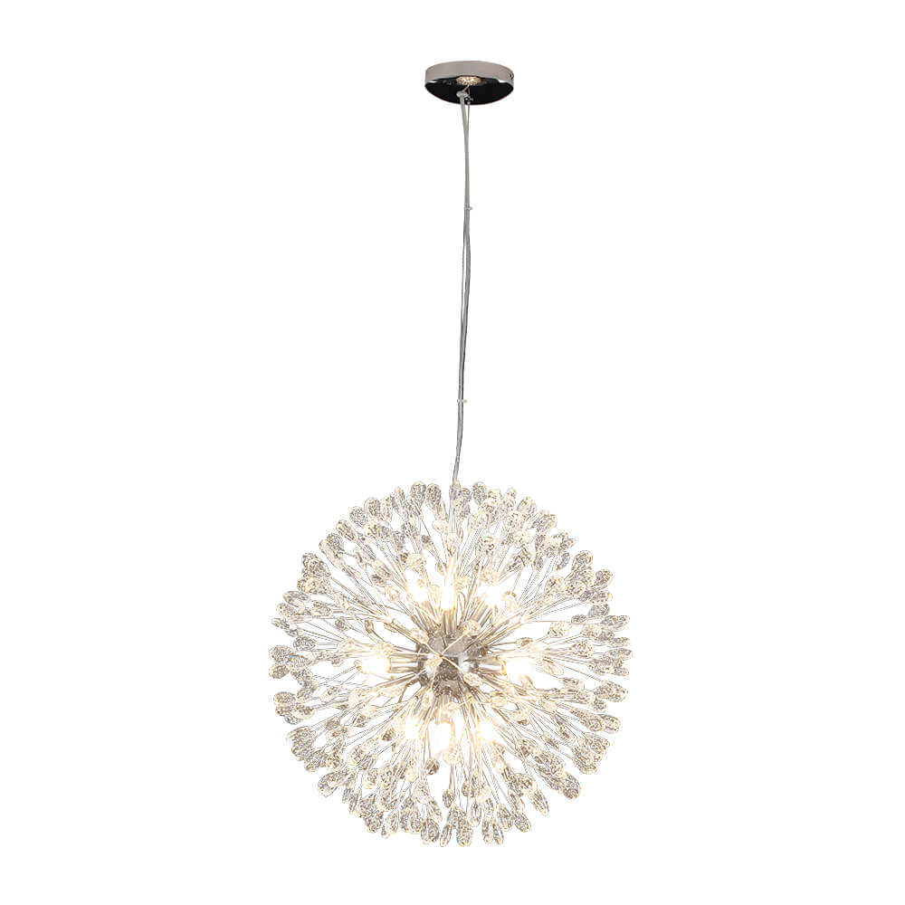Luxury 9 - Lights Bloom Firework Crystal Chandelier - LightfixturesUAE
