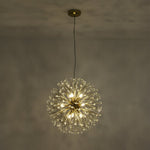 Luxury 9 - Lights Bloom Firework Crystal Chandelier - LightfixturesUAE