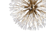 Luxury 9 - Lights Bloom Firework Crystal Chandelier - LightfixturesUAE