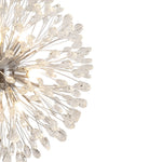 Luxury 9 - Lights Bloom Firework Crystal Chandelier - LightfixturesUAE