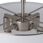 Mid - Century 4 - Light Drum Semi - Flush Mount - LightfixturesUAE