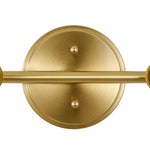 Mid - century Milky Glass Globe Linear Vanity Wall Sconce - LightfixturesUAE