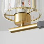 Mid - Century Modern 1 - Light Crystal Wall Sconce - LightfixturesUAE