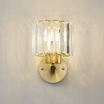 Mid - Century Modern 1 - Light Crystal Wall Sconce - LightfixturesUAE