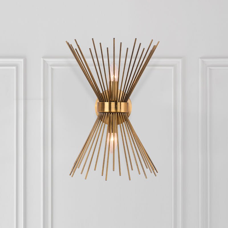 Mid Century Modern 2 - Light Sunburst Wall Sconce - LightfixturesUAE