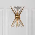 Mid Century Modern 2 - Light Sunburst Wall Sconce - LightfixturesUAE