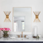 Mid Century Modern 2 - Light Sunburst Wall Sconce - LightfixturesUAE