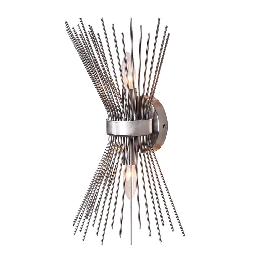 Mid Century Modern 2 - Light Sunburst Wall Sconce - LightfixturesUAE
