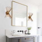Mid Century Modern 2 - Light Sunburst Wall Sconce - LightfixturesUAE