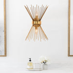 Mid Century Modern 2 - Light Sunburst Wall Sconce - LightfixturesUAE