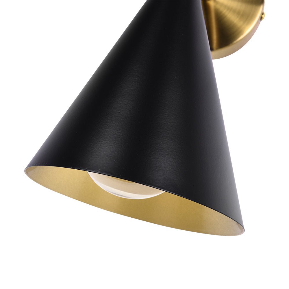 Mid Century Modern 2 Light Up and Down Wall Sconce - LightfixturesUAE