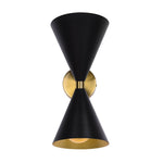Mid Century Modern 2 Light Up and Down Wall Sconce - LightfixturesUAE