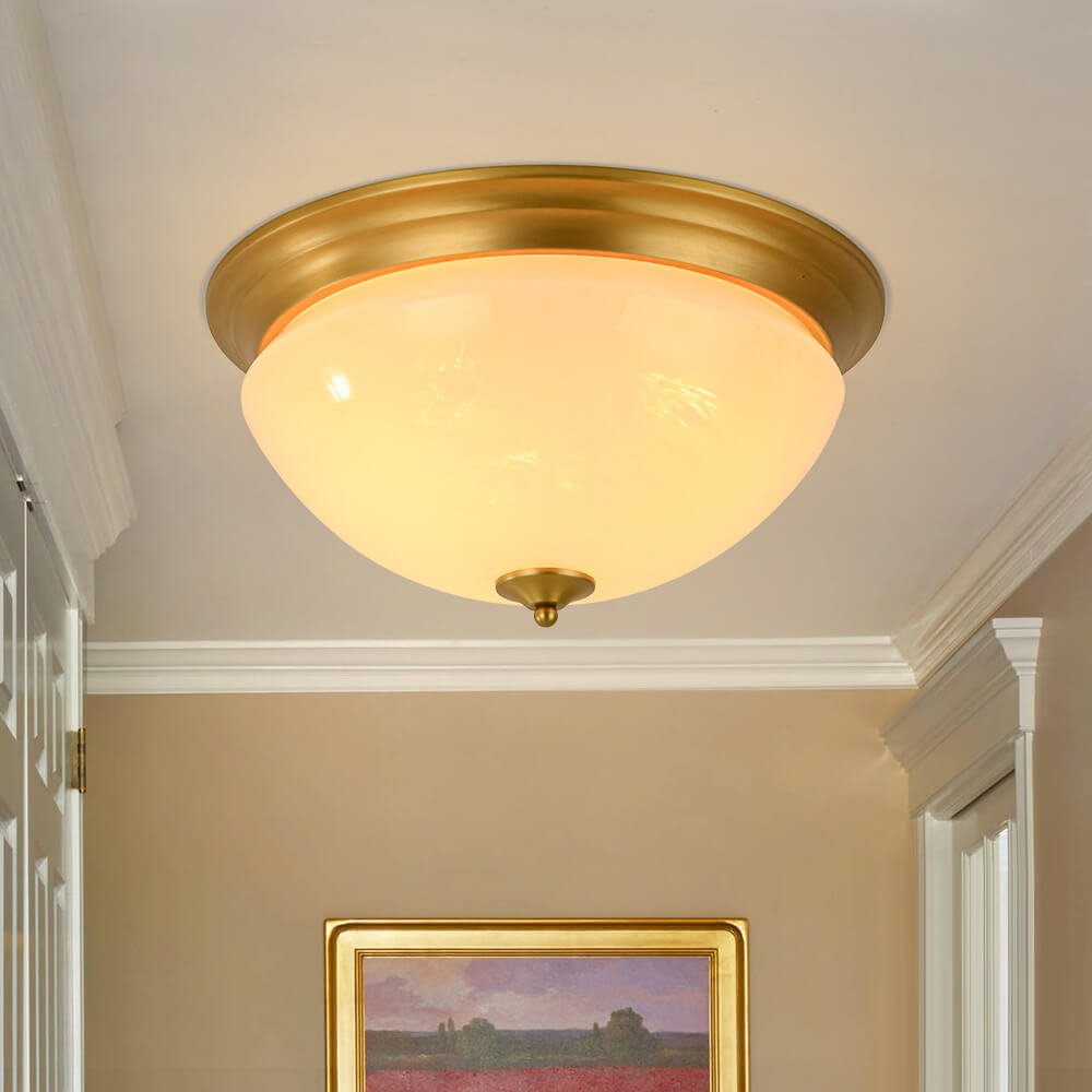 Mid - Century Modern 3 - Light Cloud Glass Ceiling Light - LightfixturesUAE