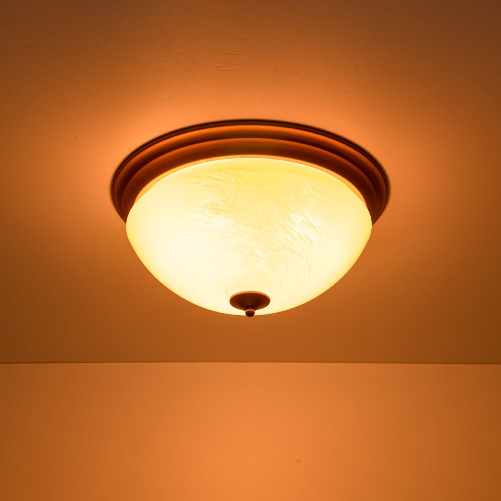 Mid - Century Modern 3 - Light Cloud Glass Ceiling Light - LightfixturesUAE