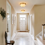 Mid - Century Modern 3 - Light Cloud Glass Ceiling Light - LightfixturesUAE